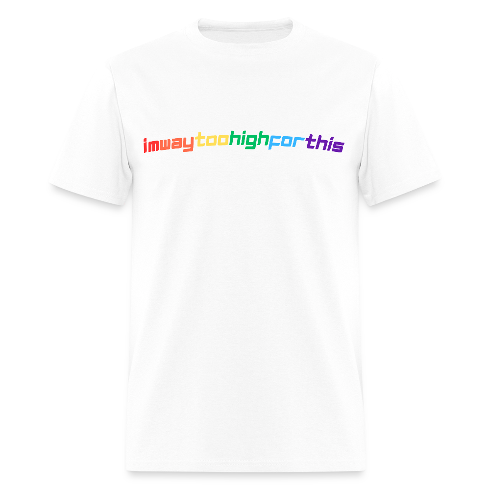 imwaytoohighforthis / 420 shirt - white