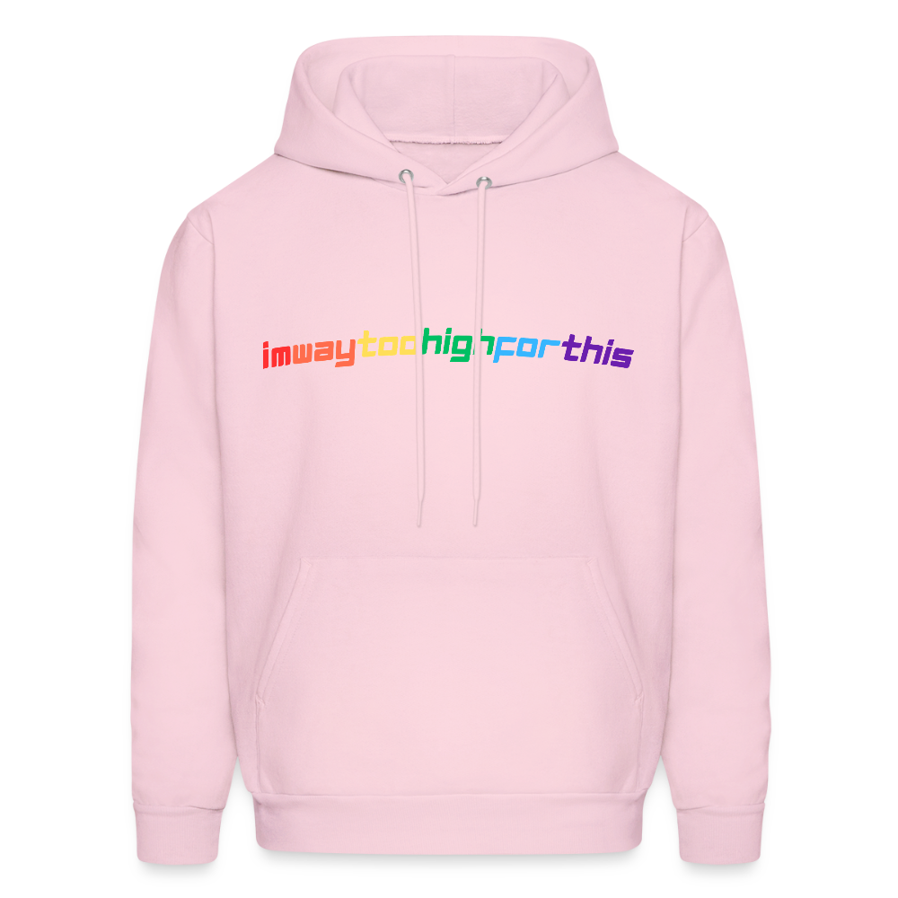 imwaytoohighforthis / 420 hoodie - pale pink