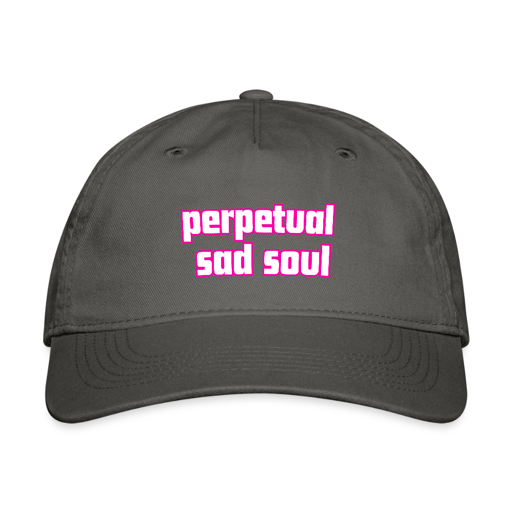 perpetual sad soul hats - charcoal