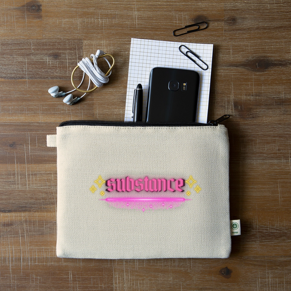 substance pouch - natural