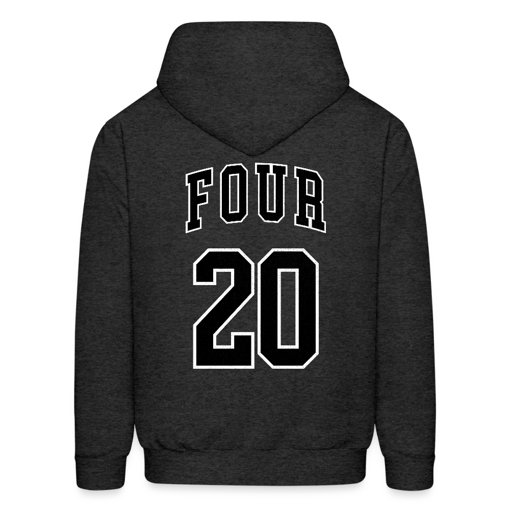 imwaytoohighforthis / 420 hoodie - charcoal grey