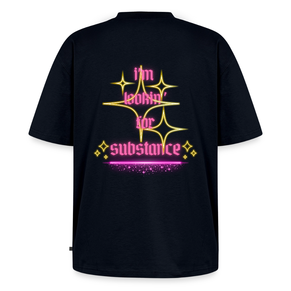 substance oversized shirt - navy