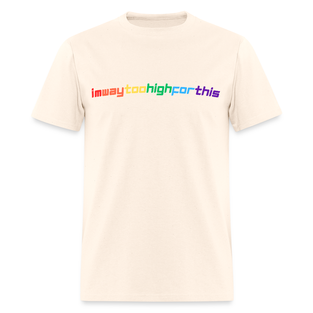 imwaytoohighforthis / 420 shirt - natural