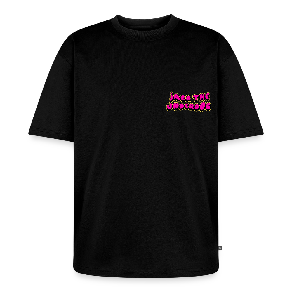jtu / alien logo shirt (collab w/ Meagan Nystrom) - black