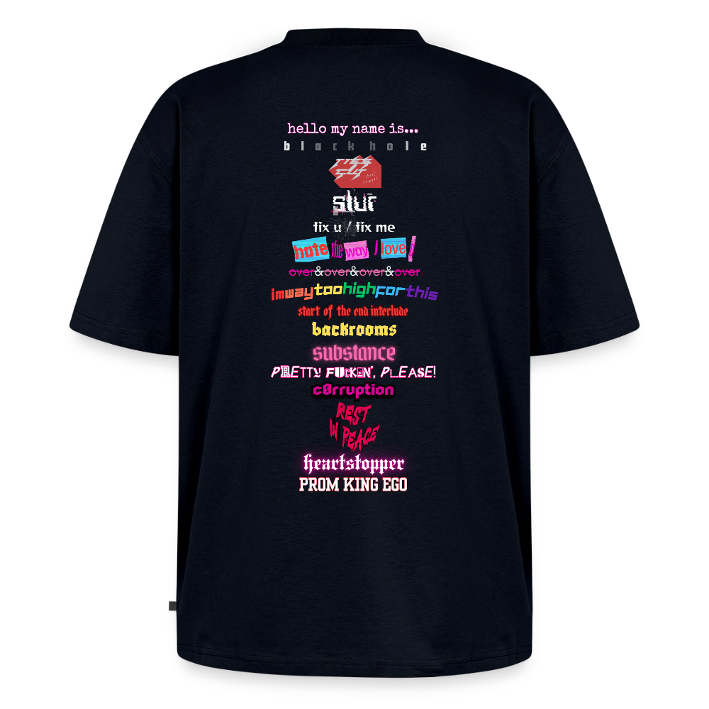 jack. album tracklist shirt - navy