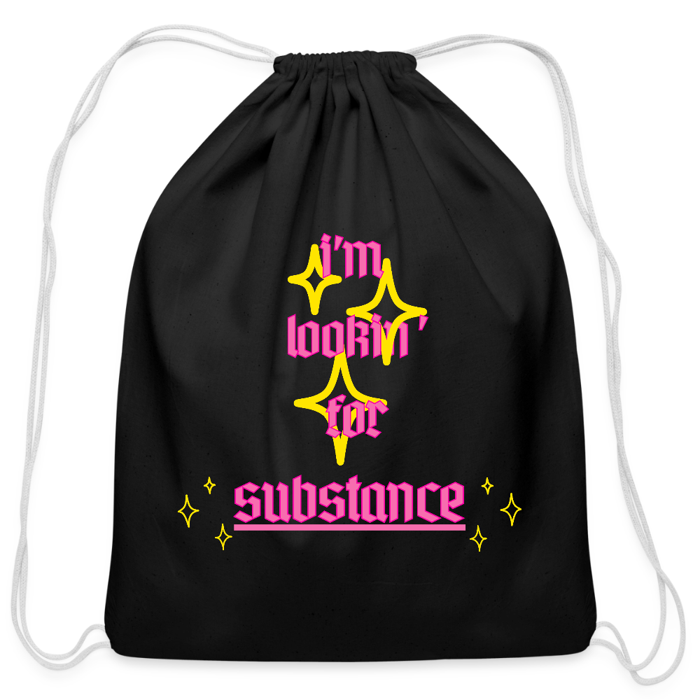 substance bag - black