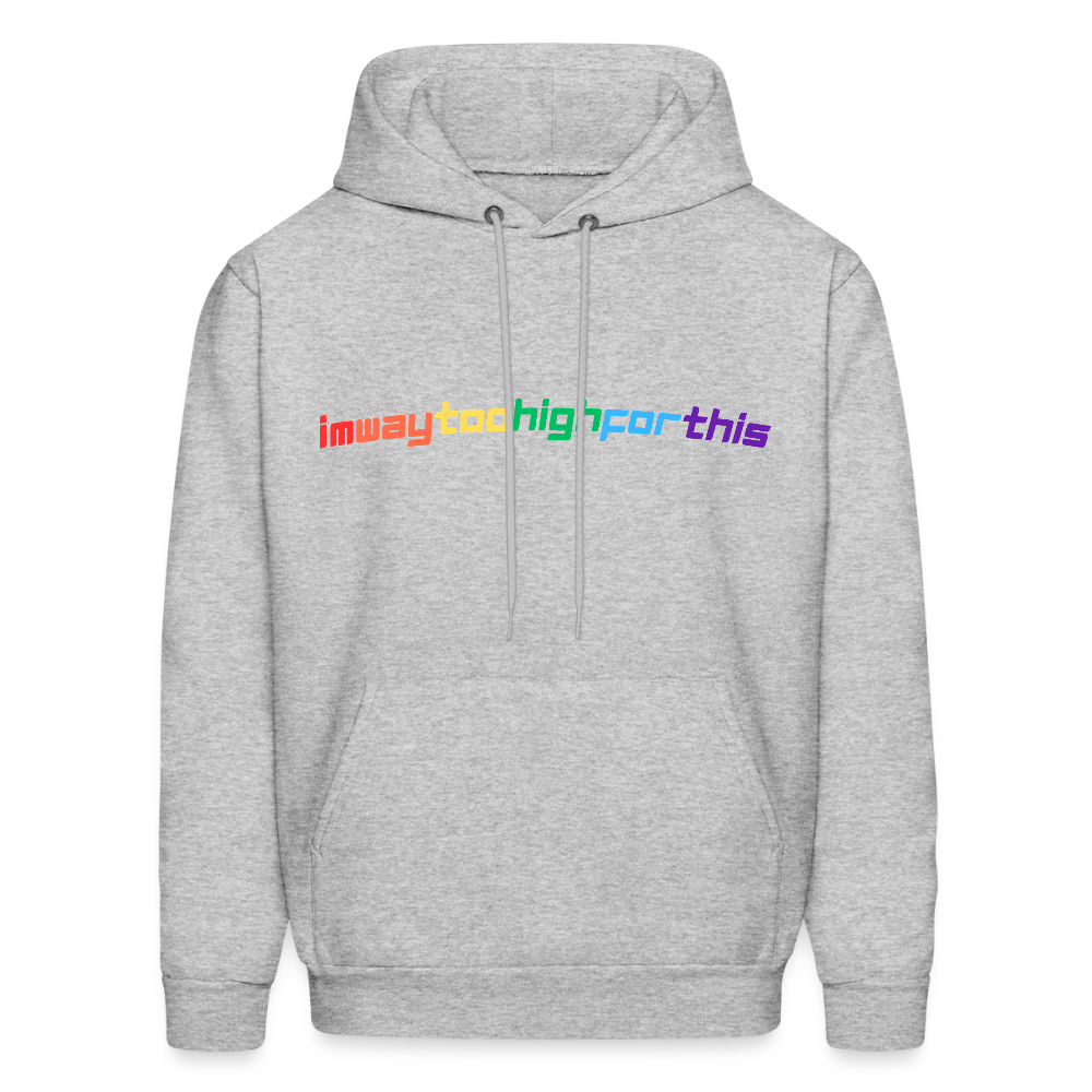imwaytoohighforthis / 420 hoodie - heather gray