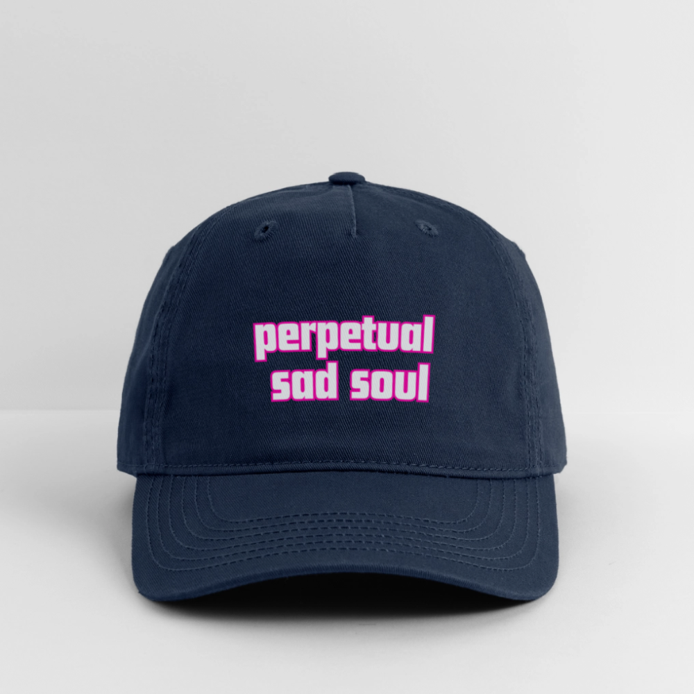 perpetual sad soul hats - navy
