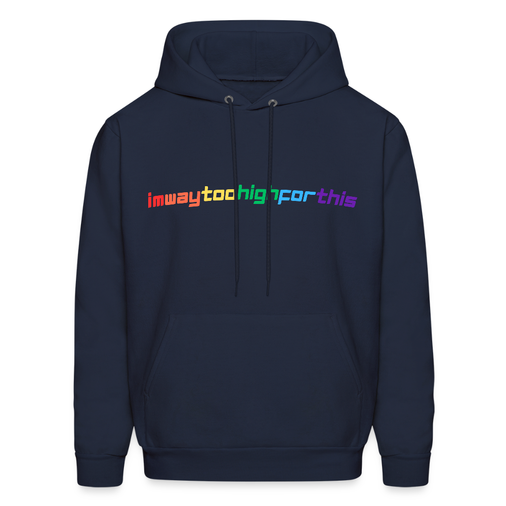 imwaytoohighforthis / 420 hoodie - navy