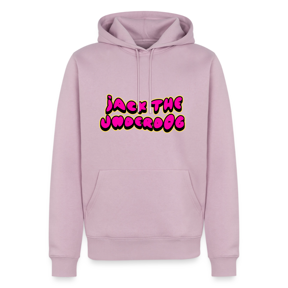 jack. tracklist hoodie - dusty pink