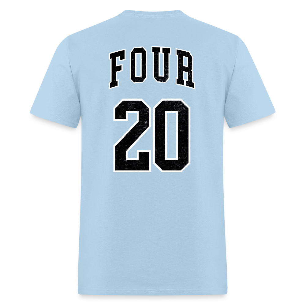 imwaytoohighforthis / 420 shirt - powder blue