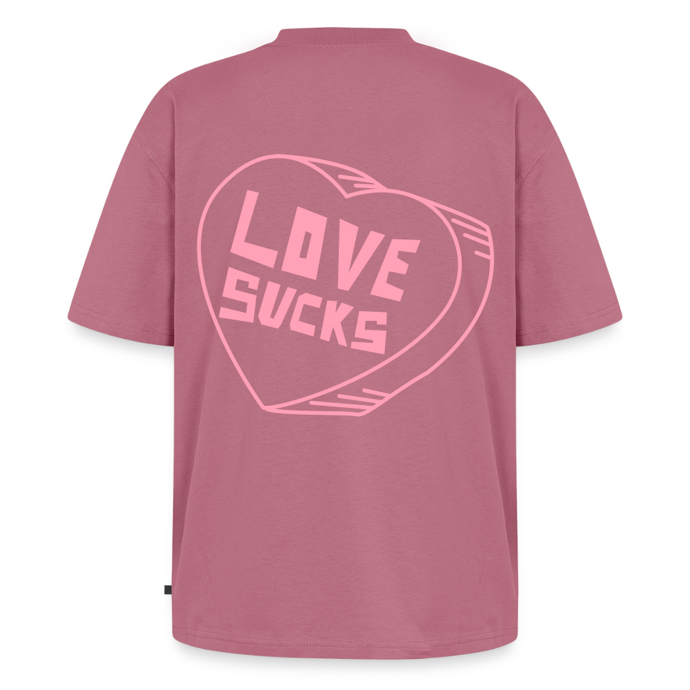 hate the way i love u t-shirt - mauve
