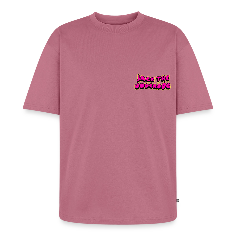 jtu / alien logo shirt (collab w/ Meagan Nystrom) - mauve