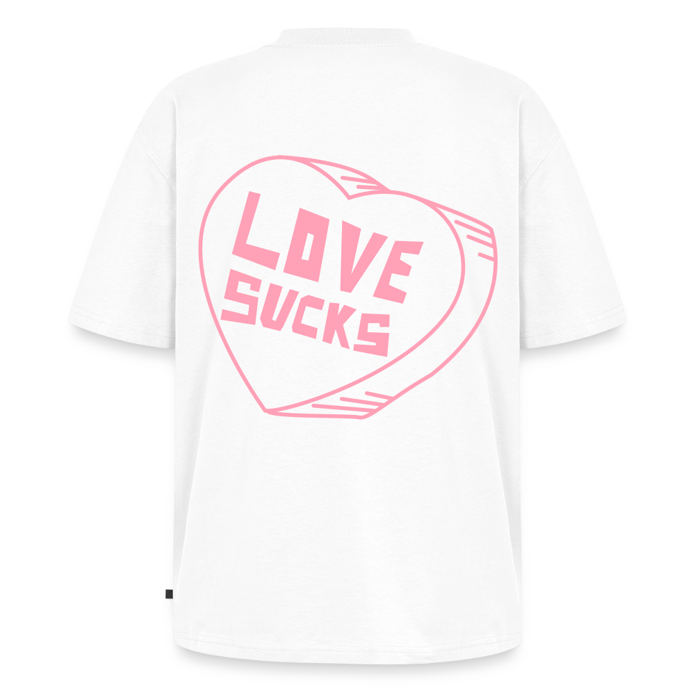 hate the way i love u t-shirt - white