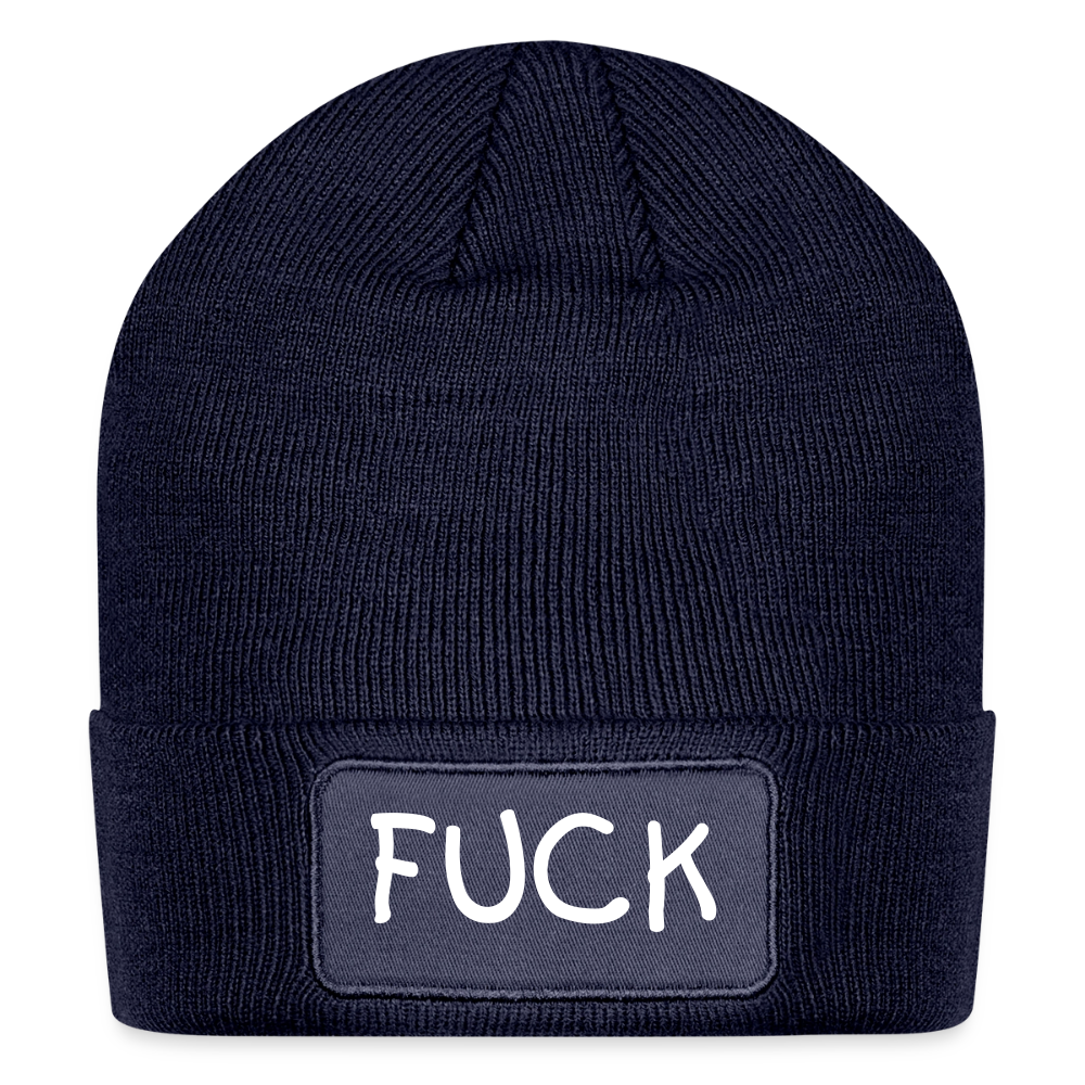 fuck beanie - navy