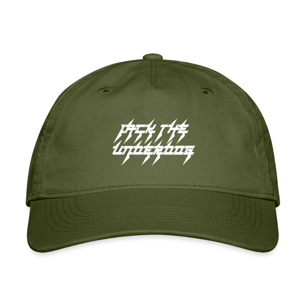 jtu logo hat - olive green