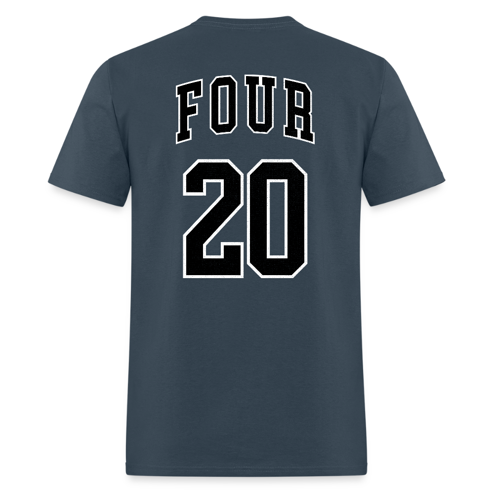 imwaytoohighforthis / 420 shirt -  blue dusk