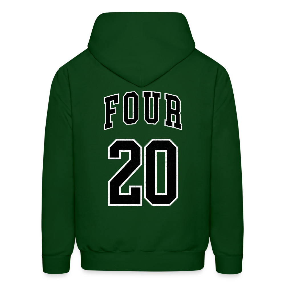 imwaytoohighforthis / 420 hoodie - forest green