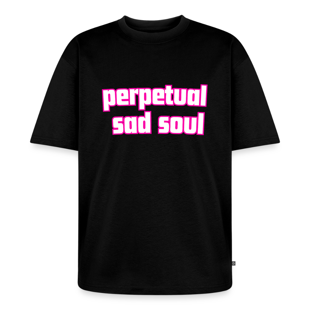 perpetual sad soul / alien shirt - black