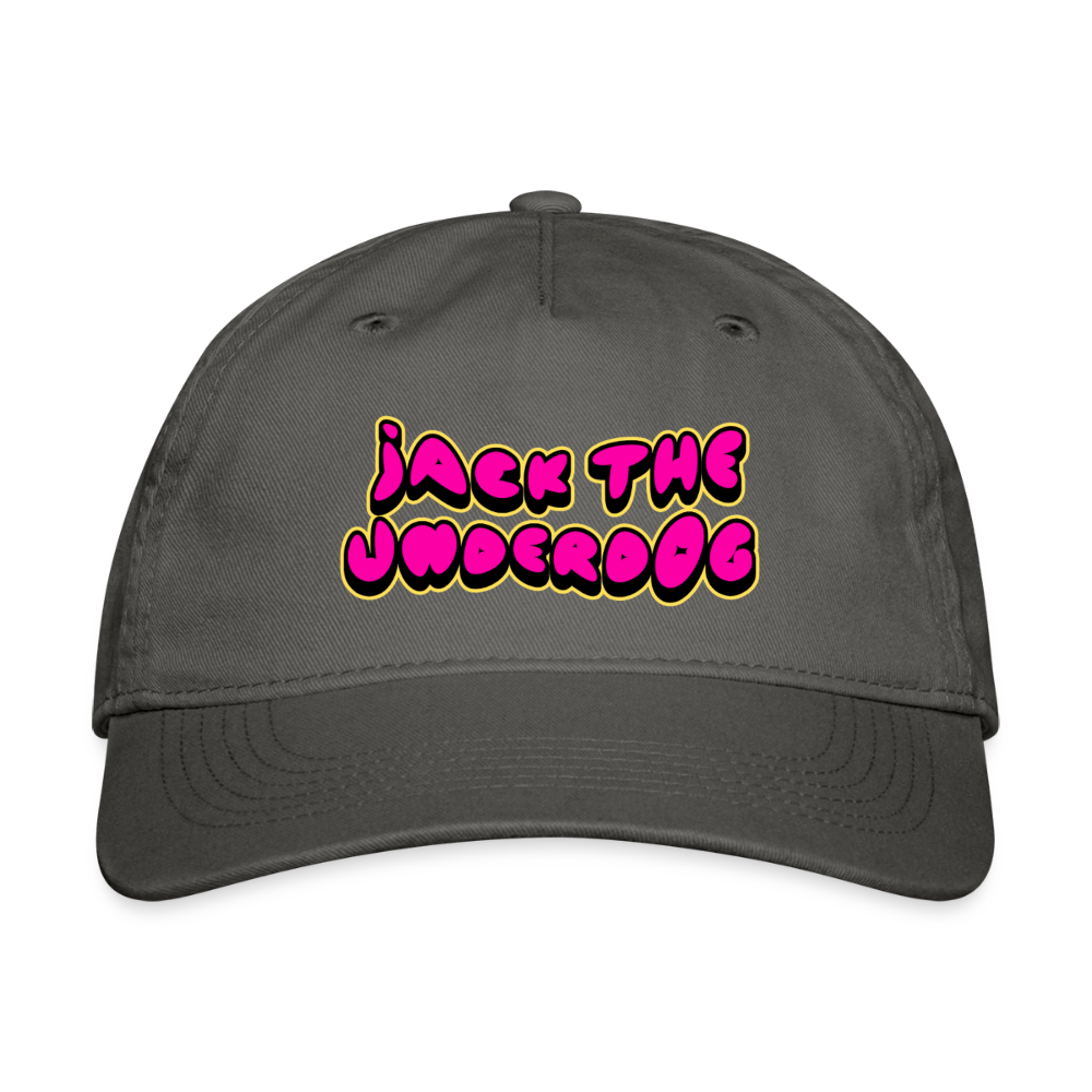 jtu logo hats alt - charcoal