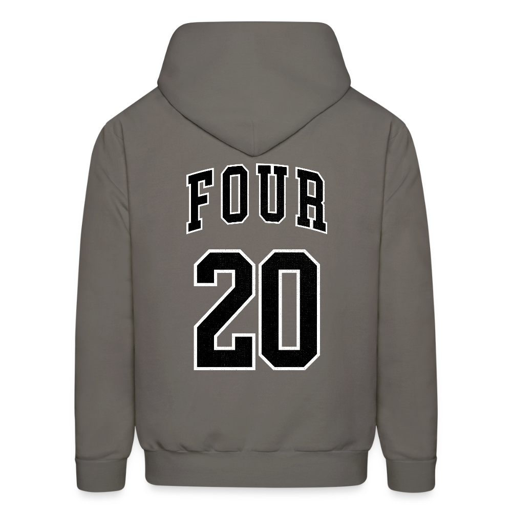 imwaytoohighforthis / 420 hoodie - asphalt gray