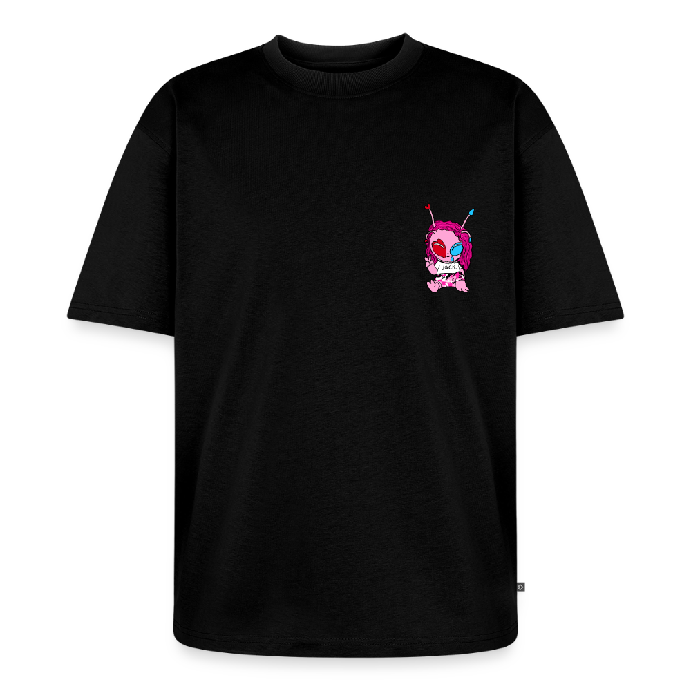 black hole collab shirt w/ Meagan Nystrom - black