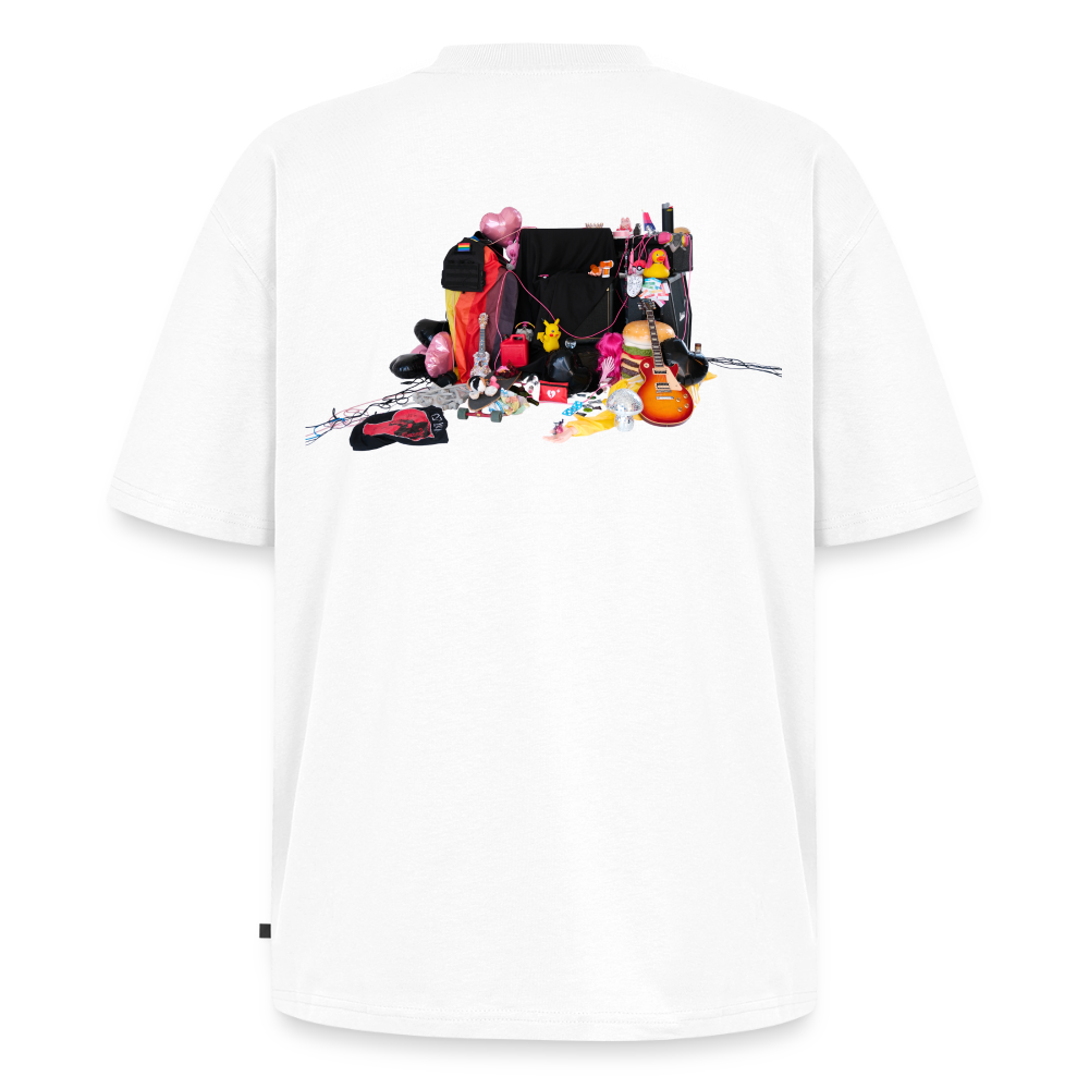 jtu logo album shirt alt 2 - white