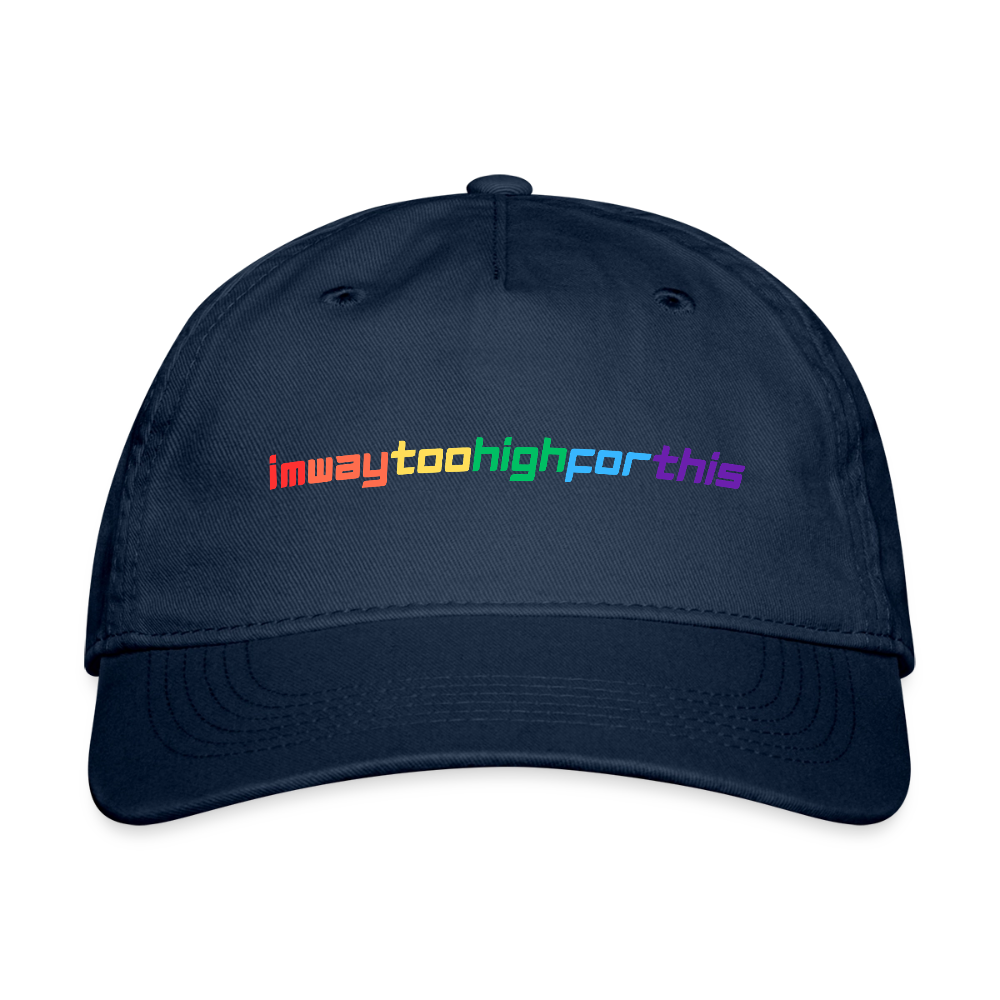 imwaytoohighforthis hats - navy