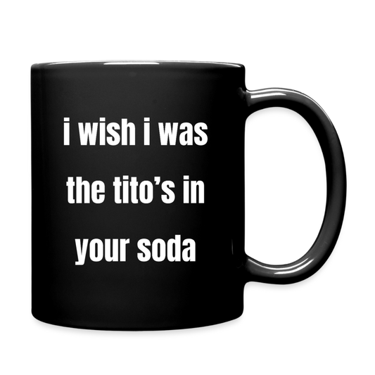 slur mug - black