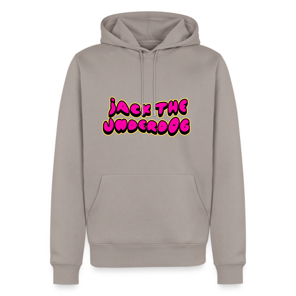 jack. tracklist hoodie - taupe
