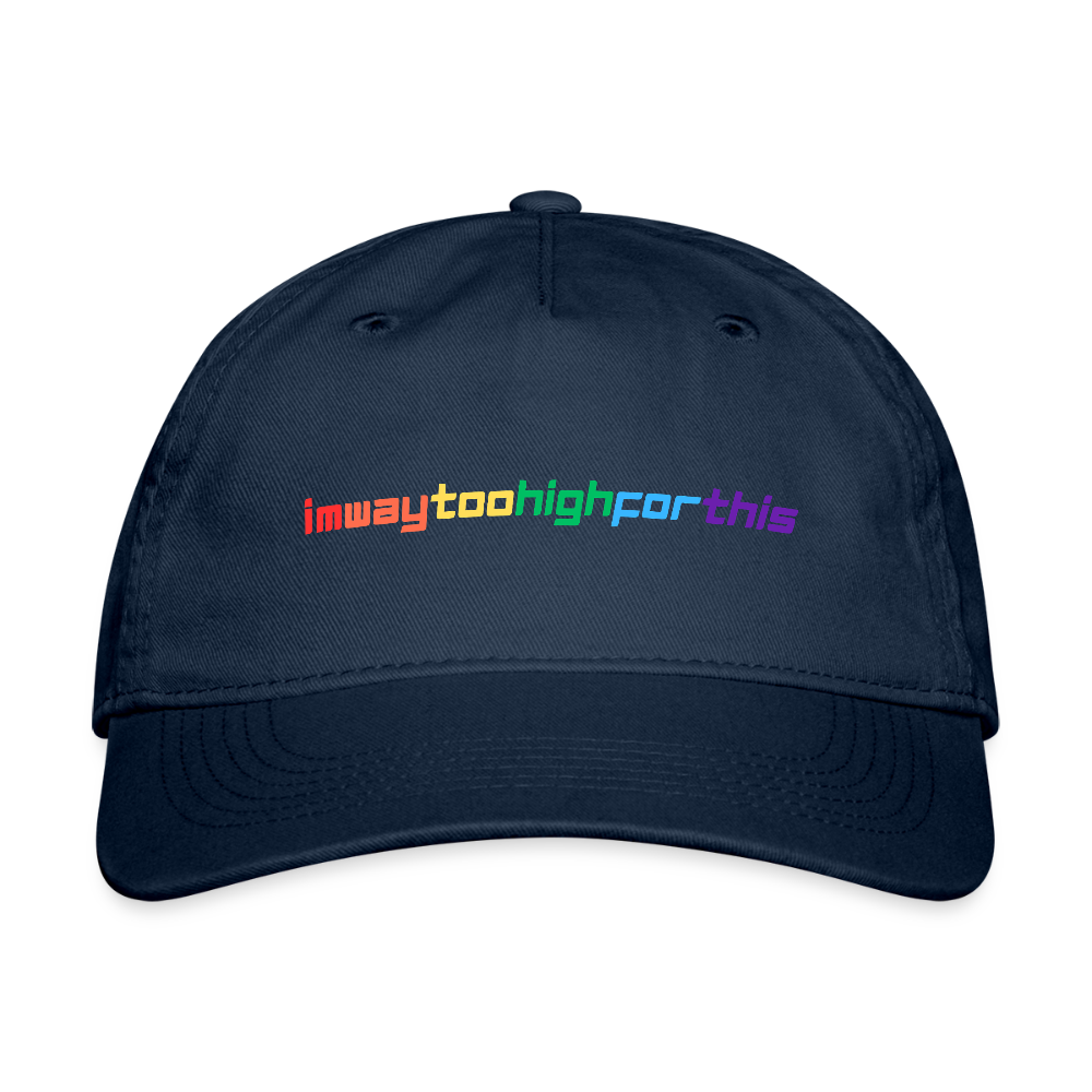 imwaytoohighforthis hats - navy