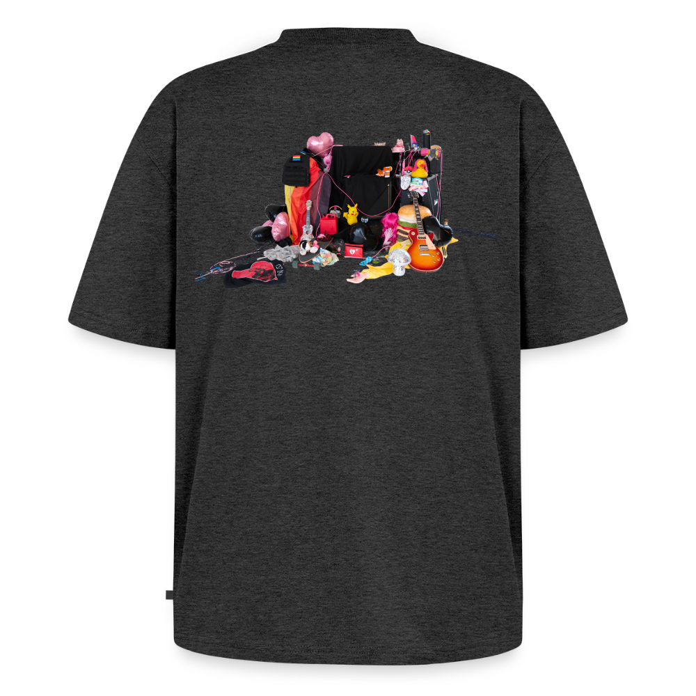 jtu logo album shirt alt 2 - heather anthracite