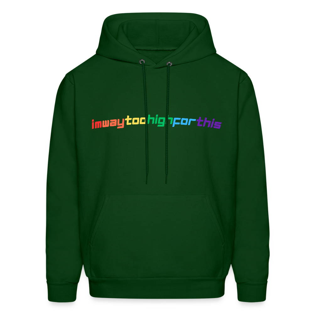 imwaytoohighforthis / 420 hoodie - forest green