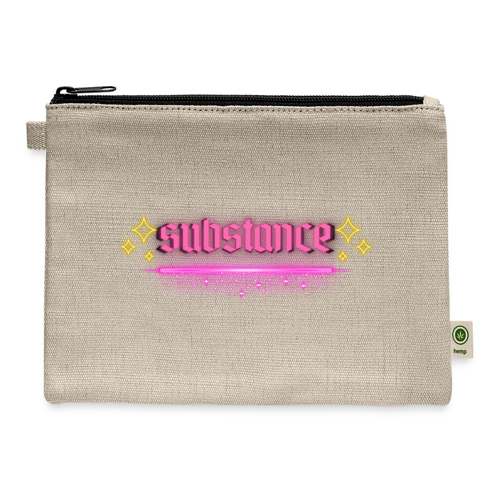 substance pouch - natural