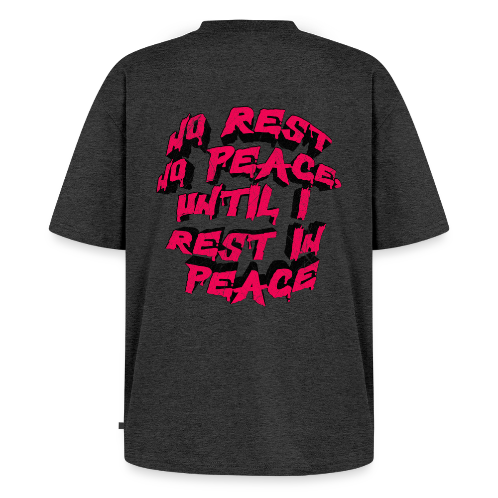 rest in peace shirt - heather anthracite