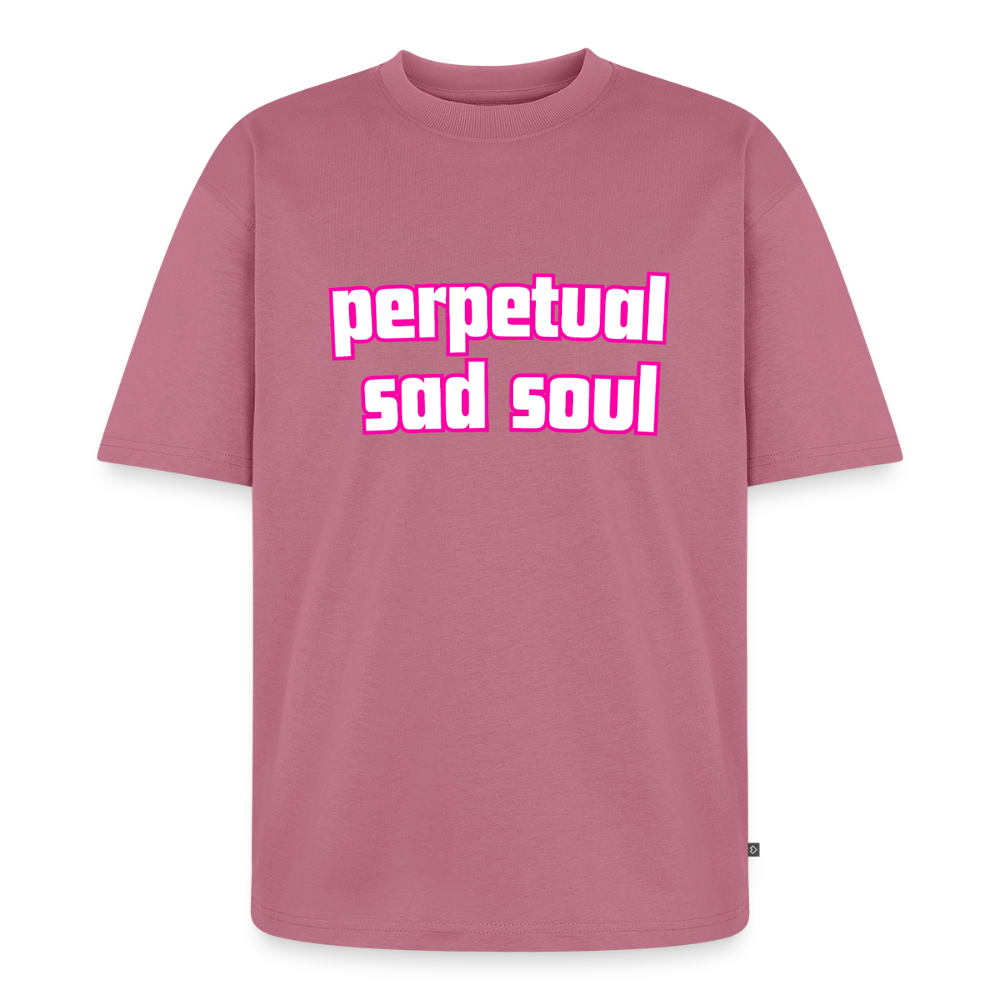 perpetual sad soul / alien shirt - mauve