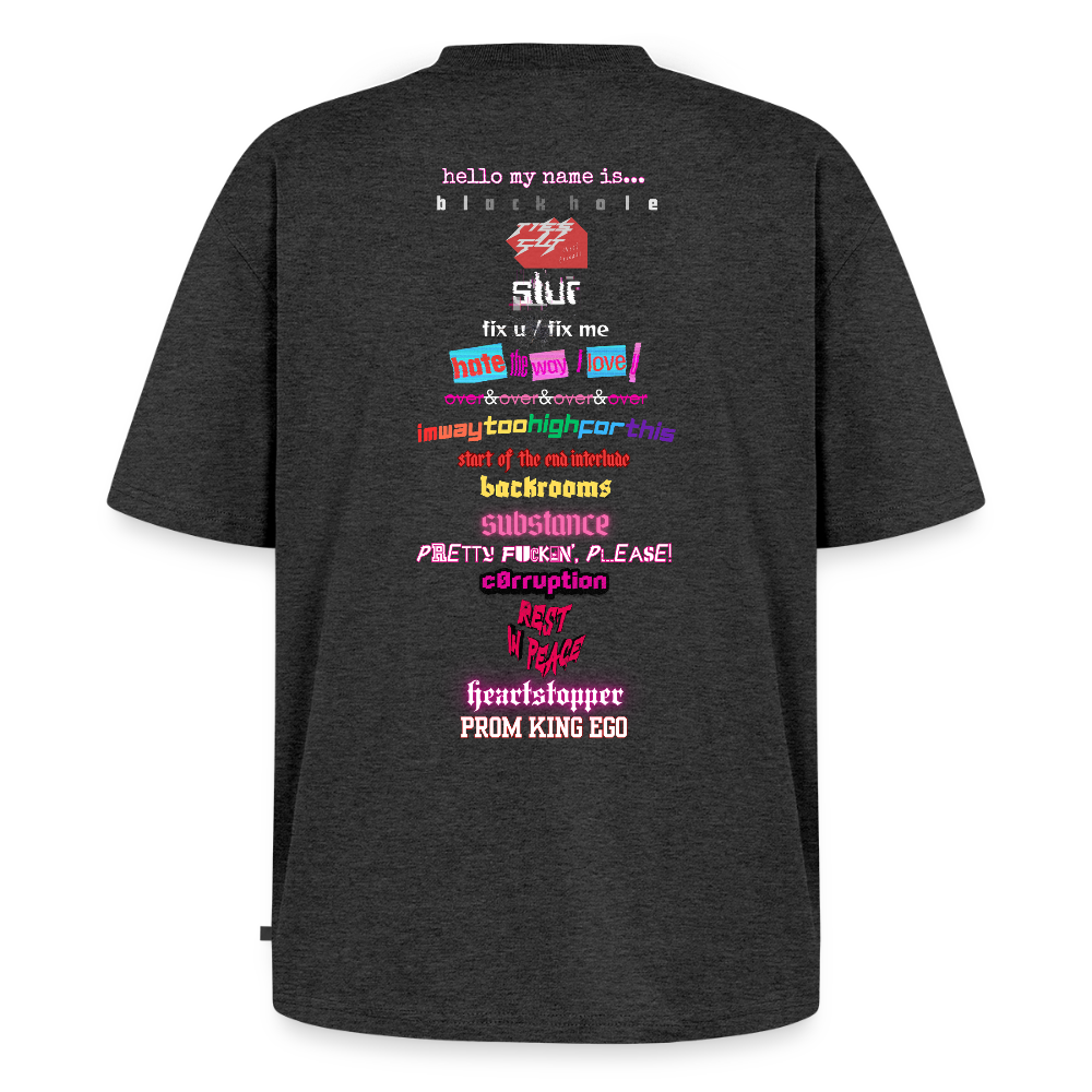 album cover shirt - heather anthracite