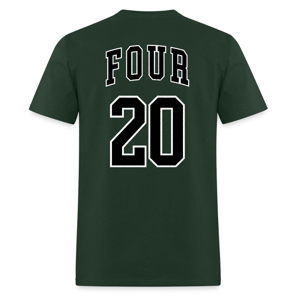 imwaytoohighforthis / 420 shirt - forest green