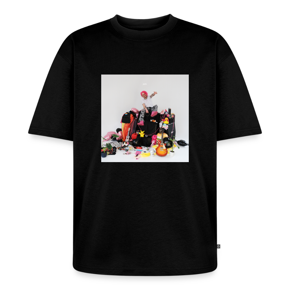 album cover shirt - black