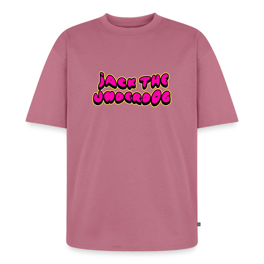 oversized jack. album cover shirt - mauve