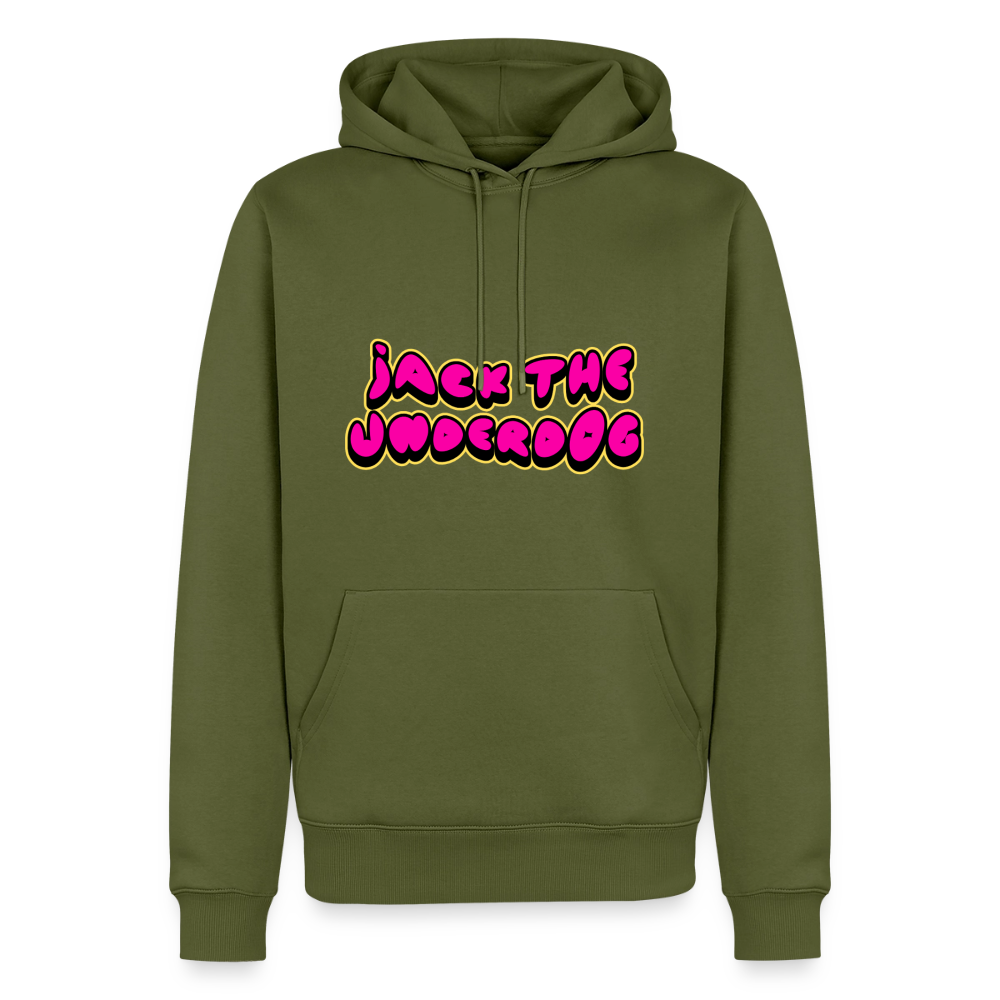 jack. tracklist hoodie - khaki green 