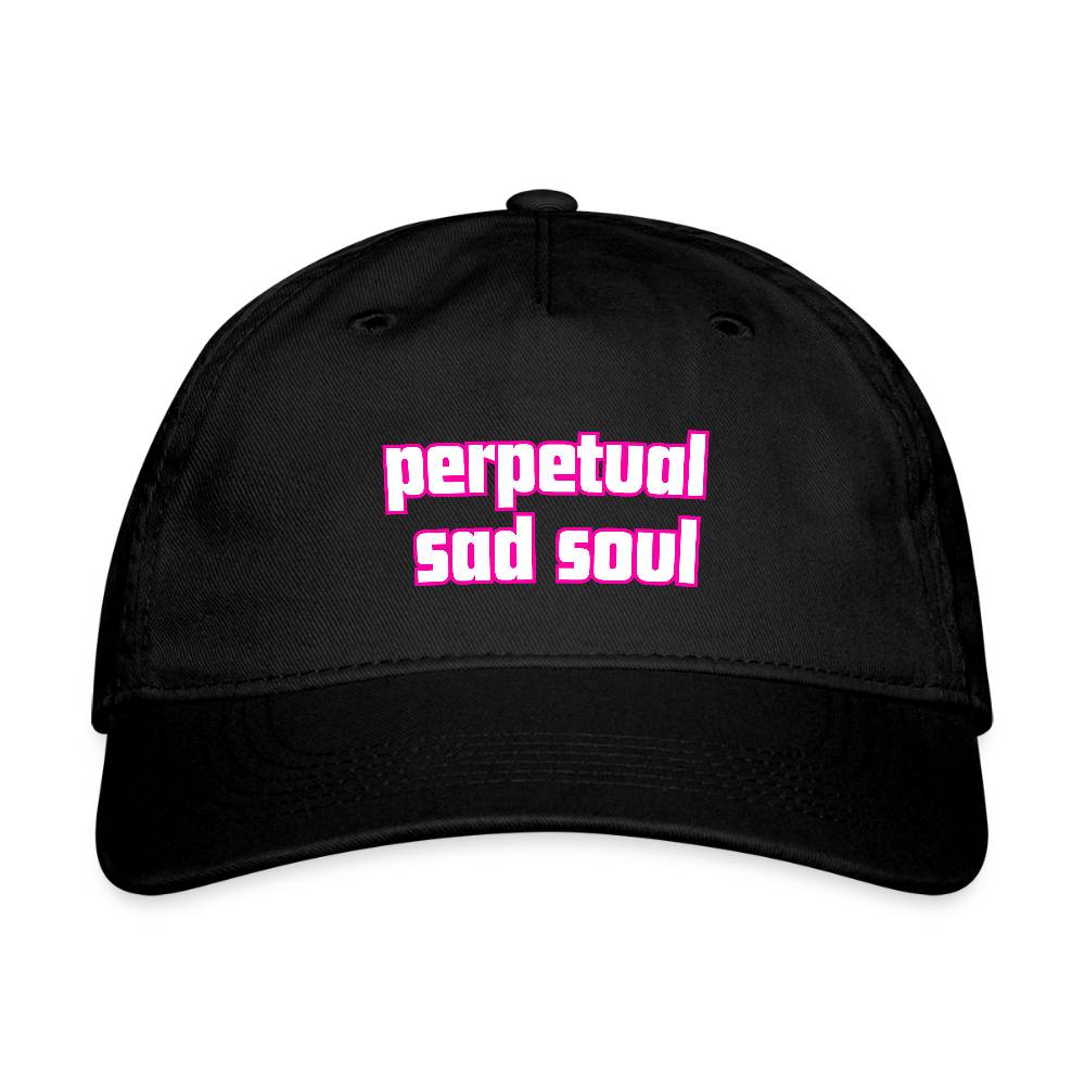 perpetual sad soul hats - black