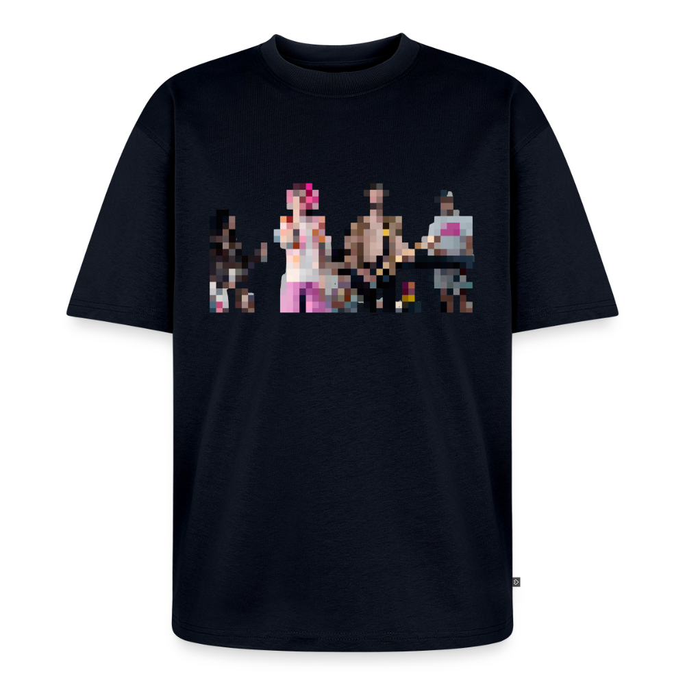 jtu band pixelated (plain) - navy