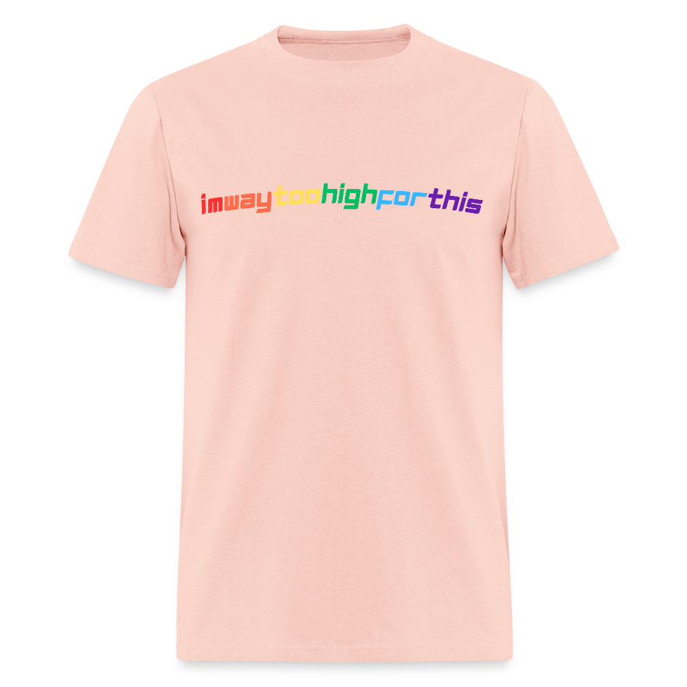 imwaytoohighforthis / 420 shirt - blush pink 