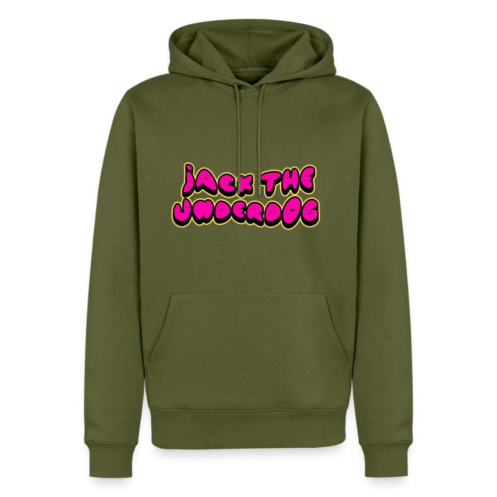 jack. tracklist hoodie - khaki green 