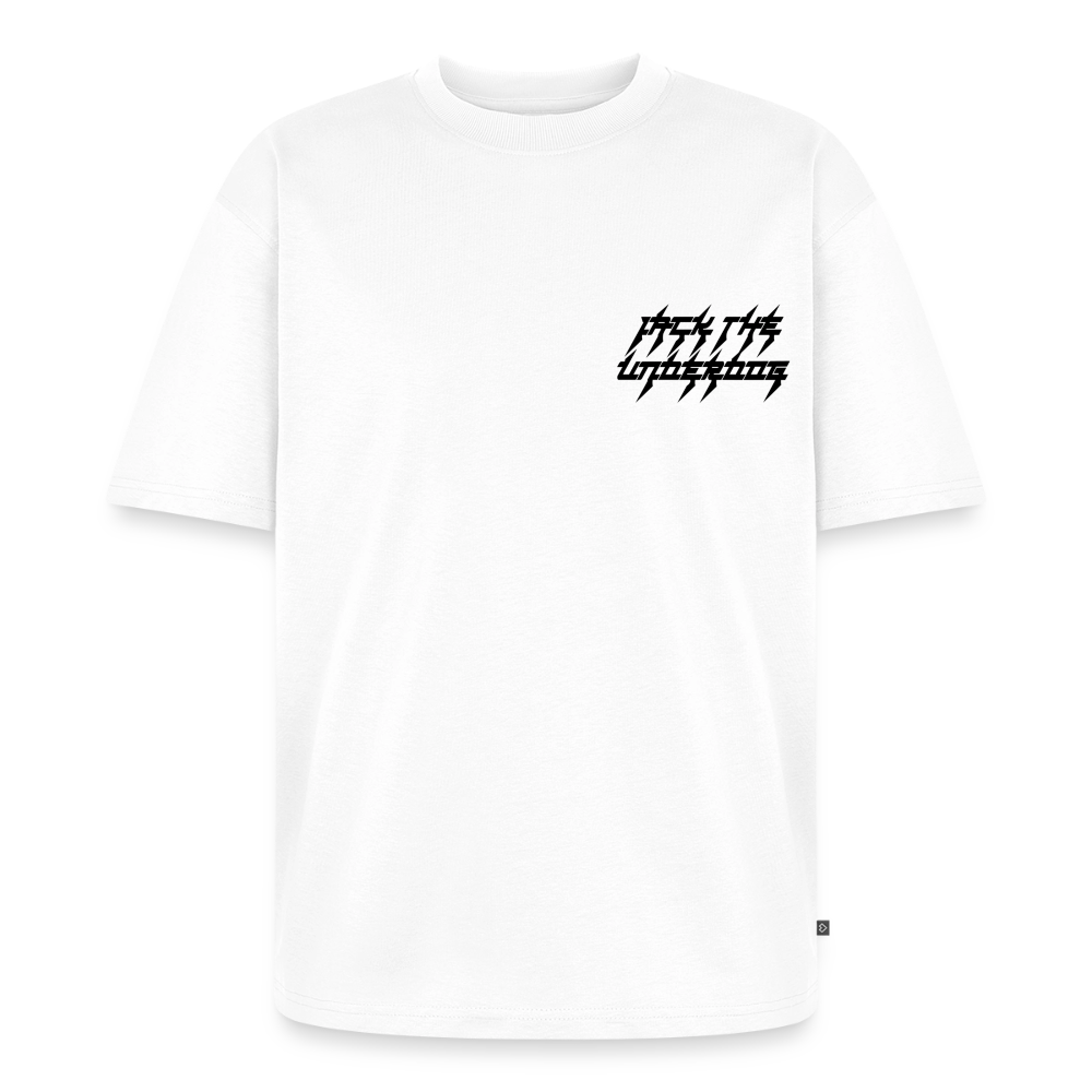 ties cut shirt - white