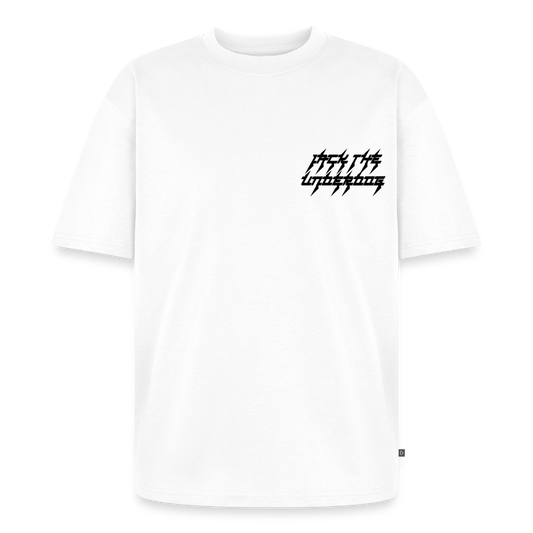 ties cut shirt - white