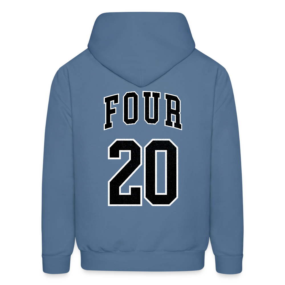 imwaytoohighforthis / 420 hoodie - denim blue
