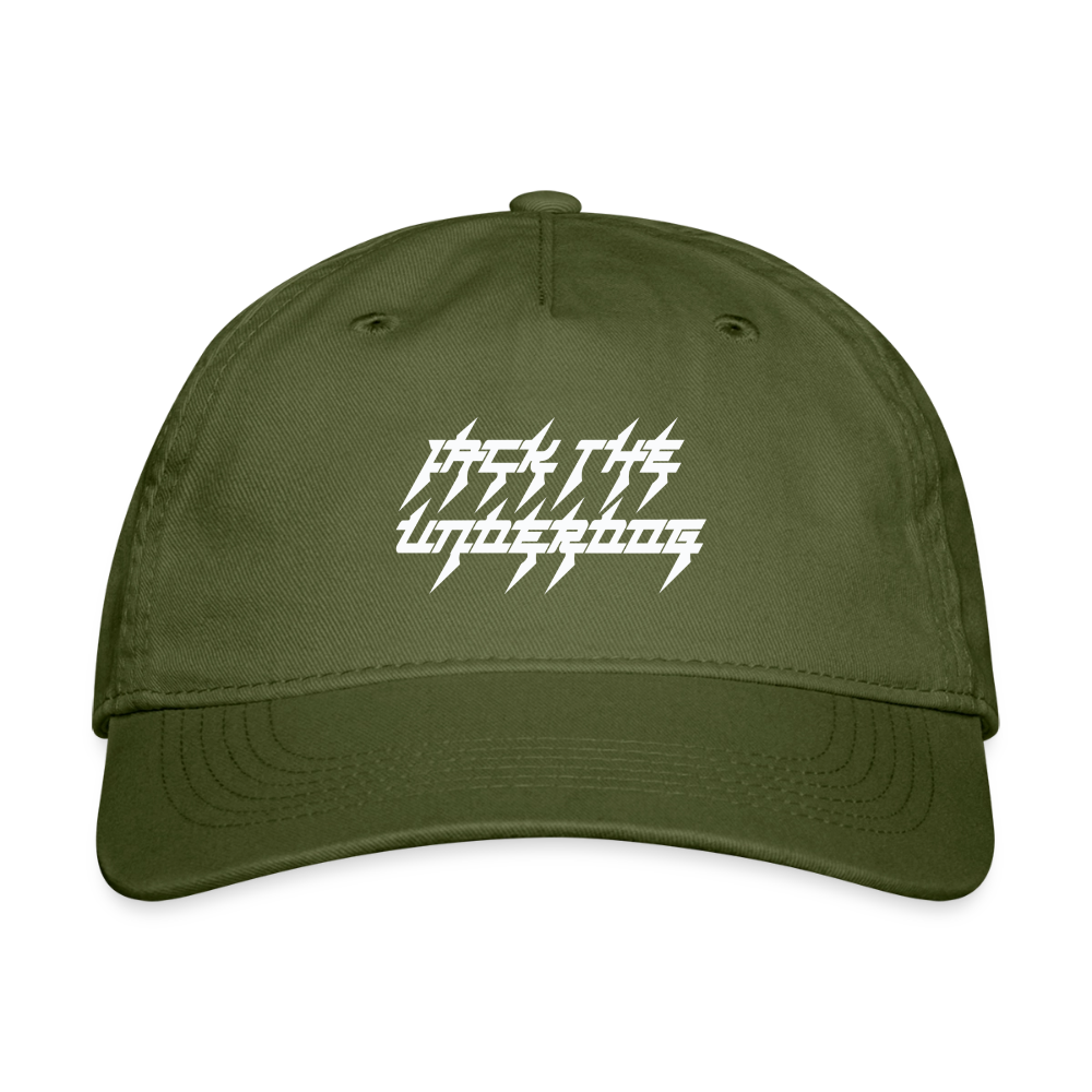 jtu logo hat - olive green