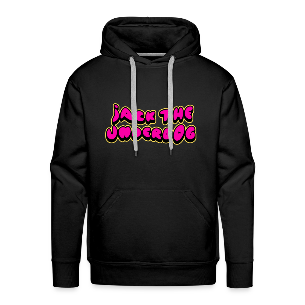 jack. tracklist hoodie - black